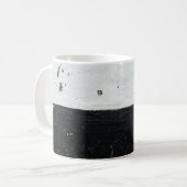 Wandgrunge mit schmutziger Textur Kaffeetasse (Vorderseite Links)