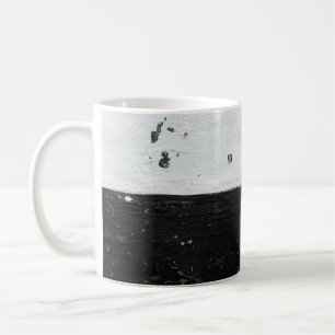 Wandgrunge mit schmutziger Textur Kaffeetasse