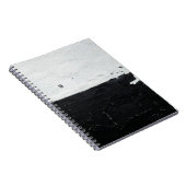 Wandgrunge mit schmutziger Textur Notizblock (Rechte Seite)