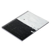 Wandgrunge mit schmutziger Textur Notizblock (Linke Seite)