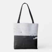 Wandgrunge mit schmutziger Textur Tasche (Rückseite)