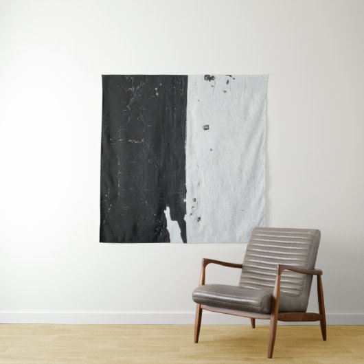 Wandgrunge mit schmutziger Textur Wandteppich (Beispiel (Horizontal))