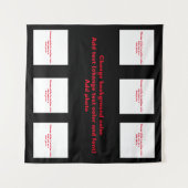 Wandhängevorlage anpassen wandteppich (Vorderseite (Horizontal))