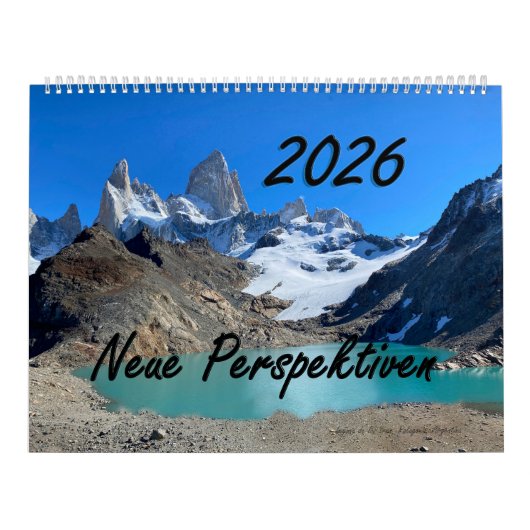 Wandkalender 2026 mit deutschen Bibelversen (Titelbild)