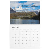 Wandkalender 2026 mit englischen Bibelversen (Mär 2027)