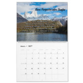 Wandkalender 2026 mit spanischen Bibelversen (Mär 2027)