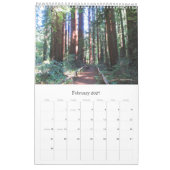 Wandkalender 2026 Richardson Grove - Einzelblatt (Feb 2027)