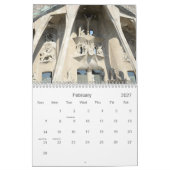 Wandkalender Barcelonas 2013 (Feb 2027)