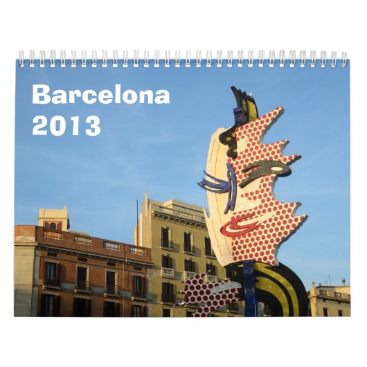 Wandkalender Barcelonas 2013 (Titelbild)
