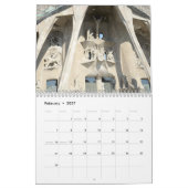 Wandkalender Barcelonas 2014 (Feb 2027)