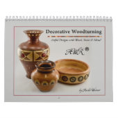 Wandkalender - dekoratives Woodturning (Titelbild)