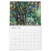 Wandkalender des Blumen-Power-2014 (Feb 2027)