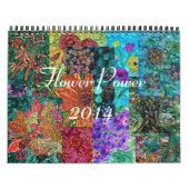 Wandkalender des Blumen-Power-2014 (Titelbild)