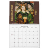 Wandkalender Gabriels Dante Rossetti (Mär 2026)
