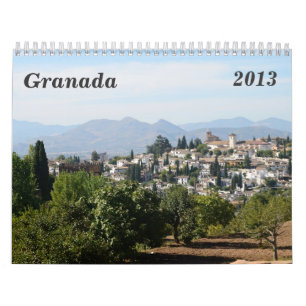Wandkalender Granadas 2013