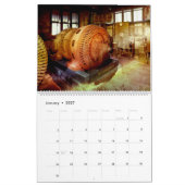 Wandkalender-industrieller Schmutz Kalender (Jan 2027)