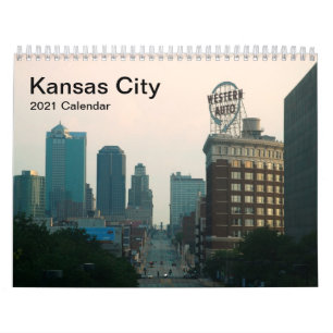 Wandkalender Kansas City 2014