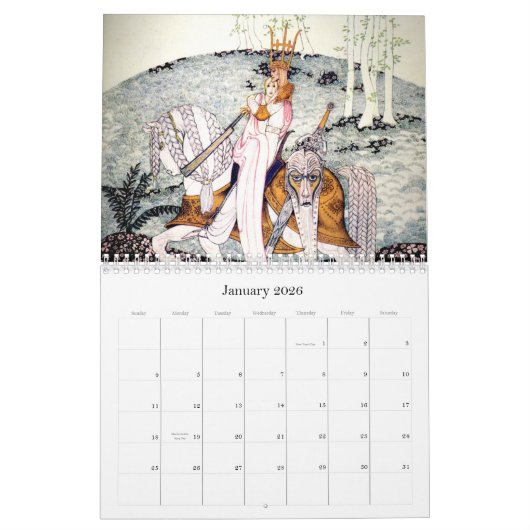 Wandkalender Kays Nielsen 2011 (Jan 2026)