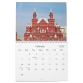 Wandkalender Moskaus 2014 (Feb 2027)