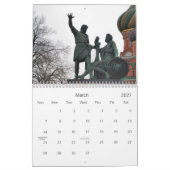 Wandkalender Moskaus 2014 (Mär 2027)