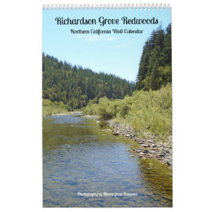 Wandkalender Richardson Grove CA - Einzelblatt
