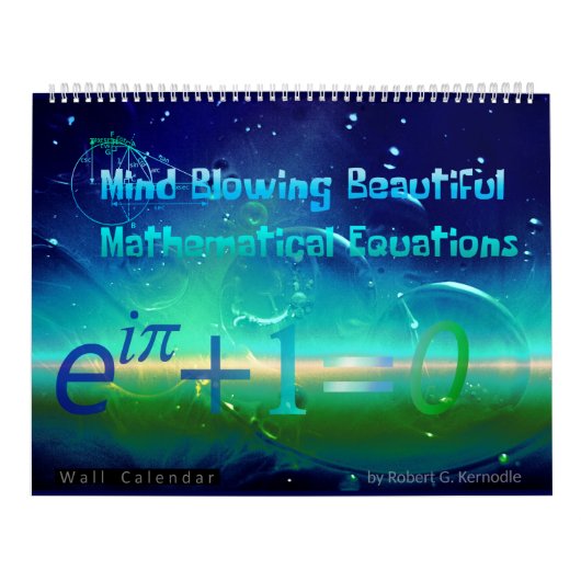Wandkalender-schöne Mathe-Gleichungen Kalender (Titelbild)
