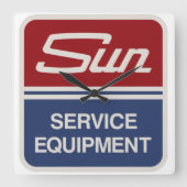 Wandklemme der zweiten Generation der G2 Quadratische Wanduhr (Vorderseite)