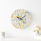 Wandklemme für Hardware und Bauwerkzeuge Große Wanduhr (Zuhause)