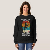 Wandklettern Bouldering Sichern Fels Bergklettern Sweatshirt (Vorne ganz)