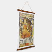 Wandkunst Alphonse Mucha (Gewinkelt)