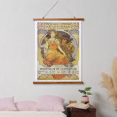 Wandkunst Alphonse Mucha (Schlafzimmer)