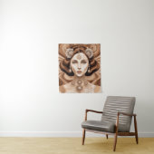 Wandkunst Antike Frau Wandteppich (Beispiel)