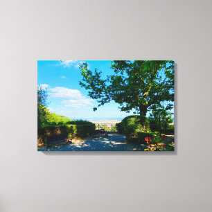 Wandkunst auf Canva - Volterra, TOSCANA Leinwanddruck