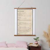 Wandkunst - Dein Wille geschehe (Schlafzimmer)