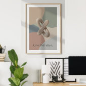 Wandkunst-Ewige Liebe Poster (Heimbüro)