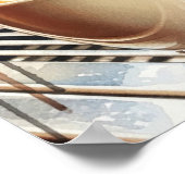 Wandkunst. Kaffeegenuss. Poster (Ecke)