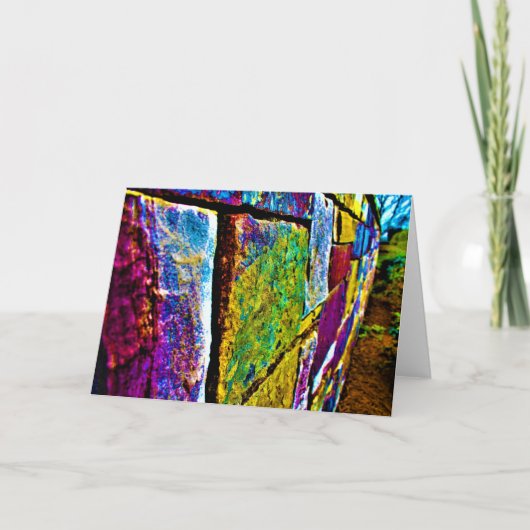 Wandkunst, Karte (Vorderseite)