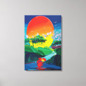 Wandkunst Leinwand Chromatische Konvergenz (Vorderseite)