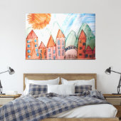 Wandkunst Leinwanddruck (Insitu (Schlafzimmer))