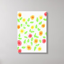 Wandkunst mit Reds und Orange