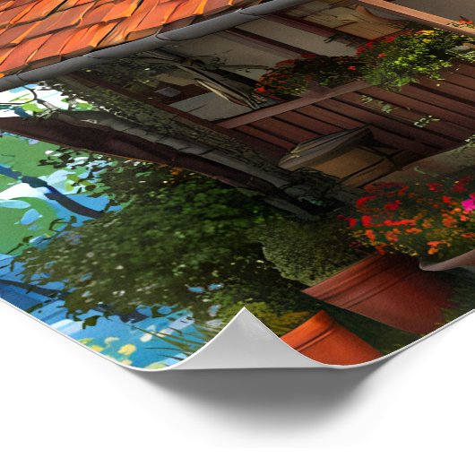 Wandkunst Poster (Ecke)