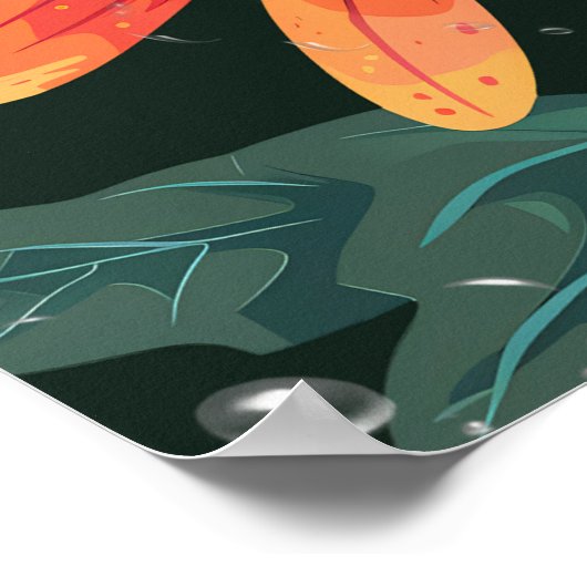 Wandkunst Poster (Ecke)