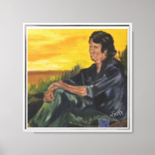 Wandkunst : Stille Zeit Leinwanddruck