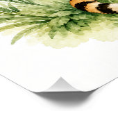 Wandkunst Tiger Naturposter Poster (Ecke)