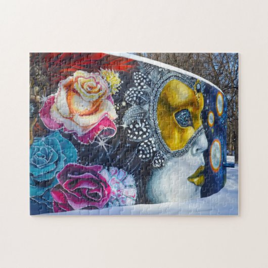 Wandkunst Winnipeg Kanada. Puzzle (Horizontal)