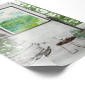 Wandkunstdekor Fotodruck (Ecke)