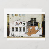 Wandkunstzimmer Postkarte (Vorne/Hinten)