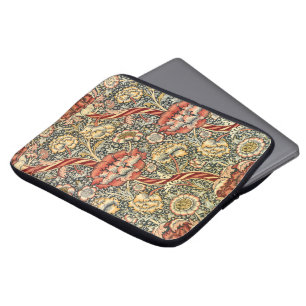 Wandle von William Morris, Vintag Textile Fine Art Laptopschutzhülle