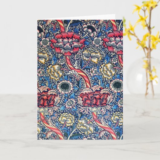 Wandle, William Morris Karte (Gelbe Blume)