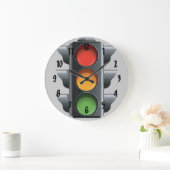 Wandleuchte für den Straßenverkehr Große Wanduhr (Zuhause)